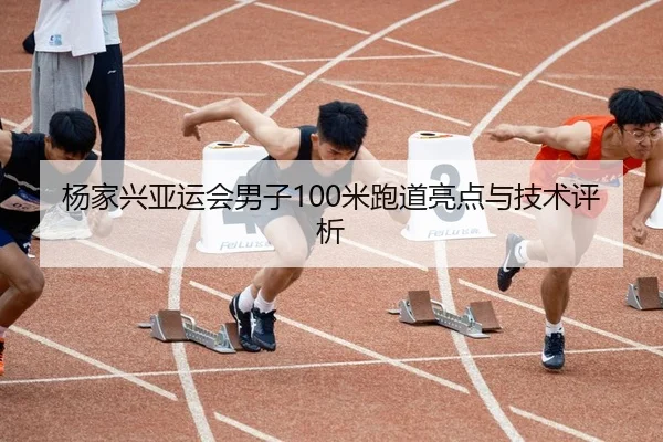 杨家兴亚运会男子100米跑道亮点与技术评析